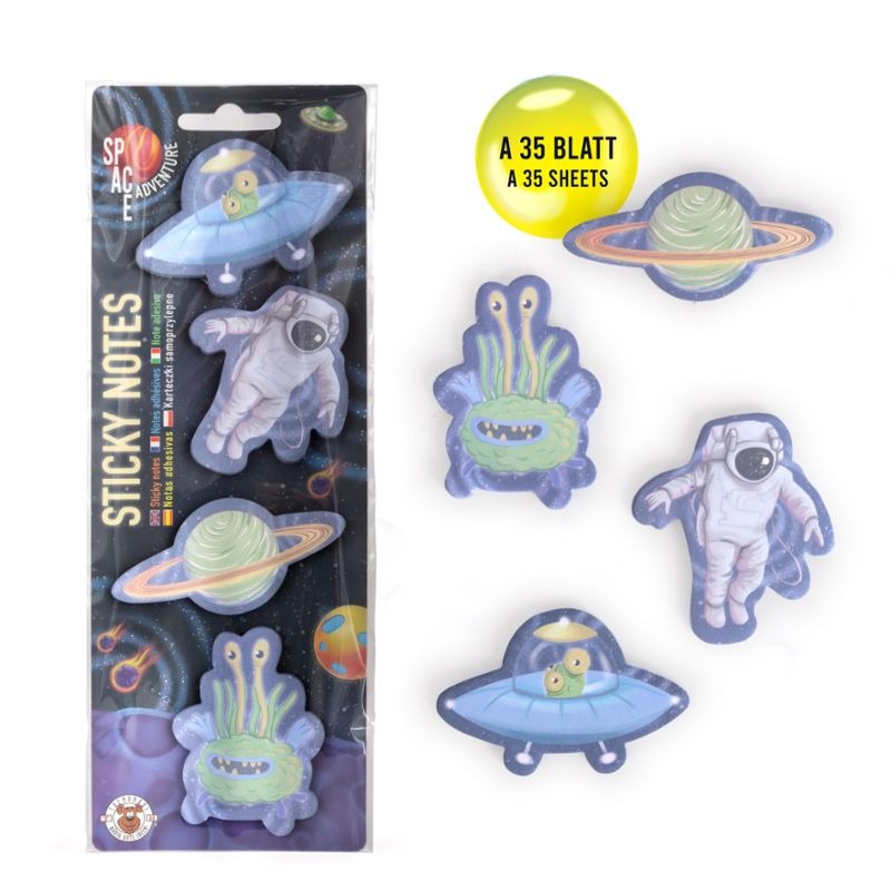 Trendhaus - SPACE ADVENTURE Sticky Notes
