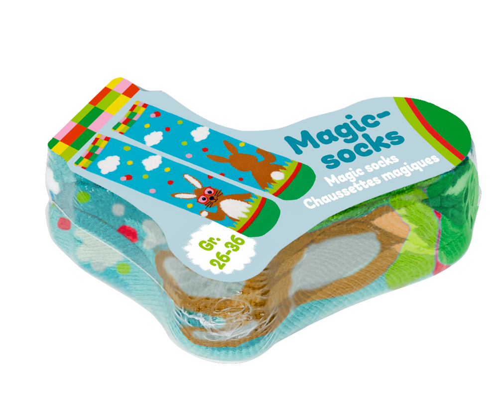 Spiegelburg - Magic Socks - Fröhliche Ostern Blau