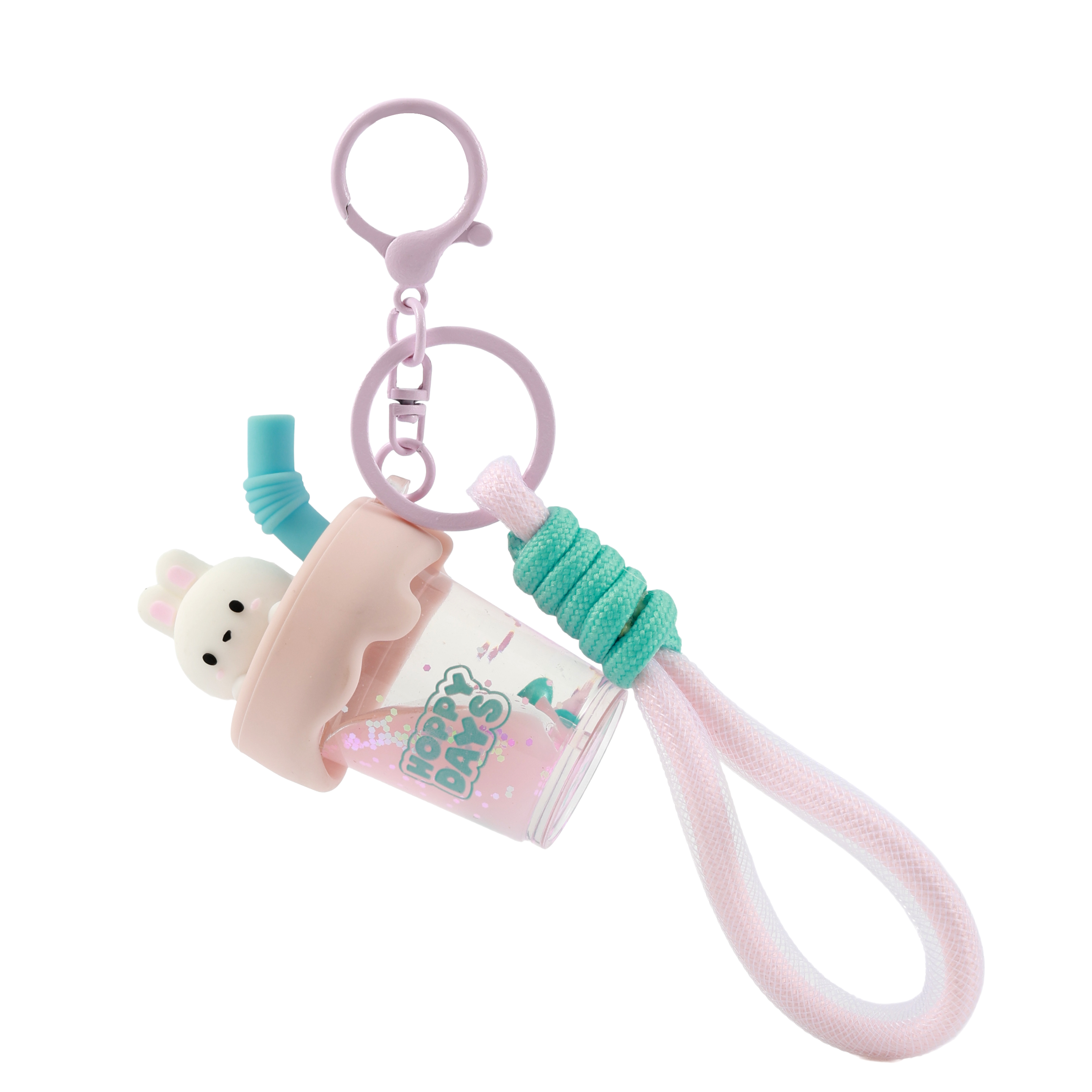 itotal - Schlüsselanhänger Bubble Tea Bunny