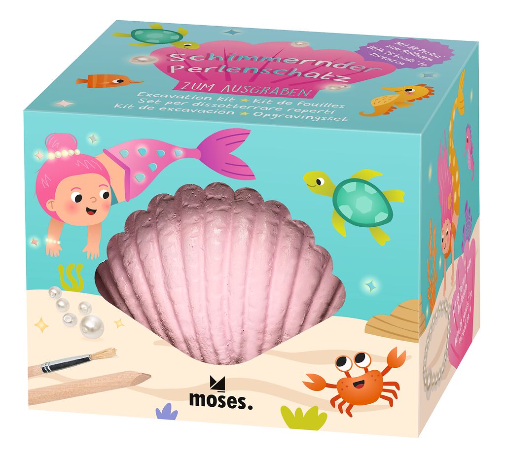 moses - Schimmernder Perlenschatz zum Ausgraben
