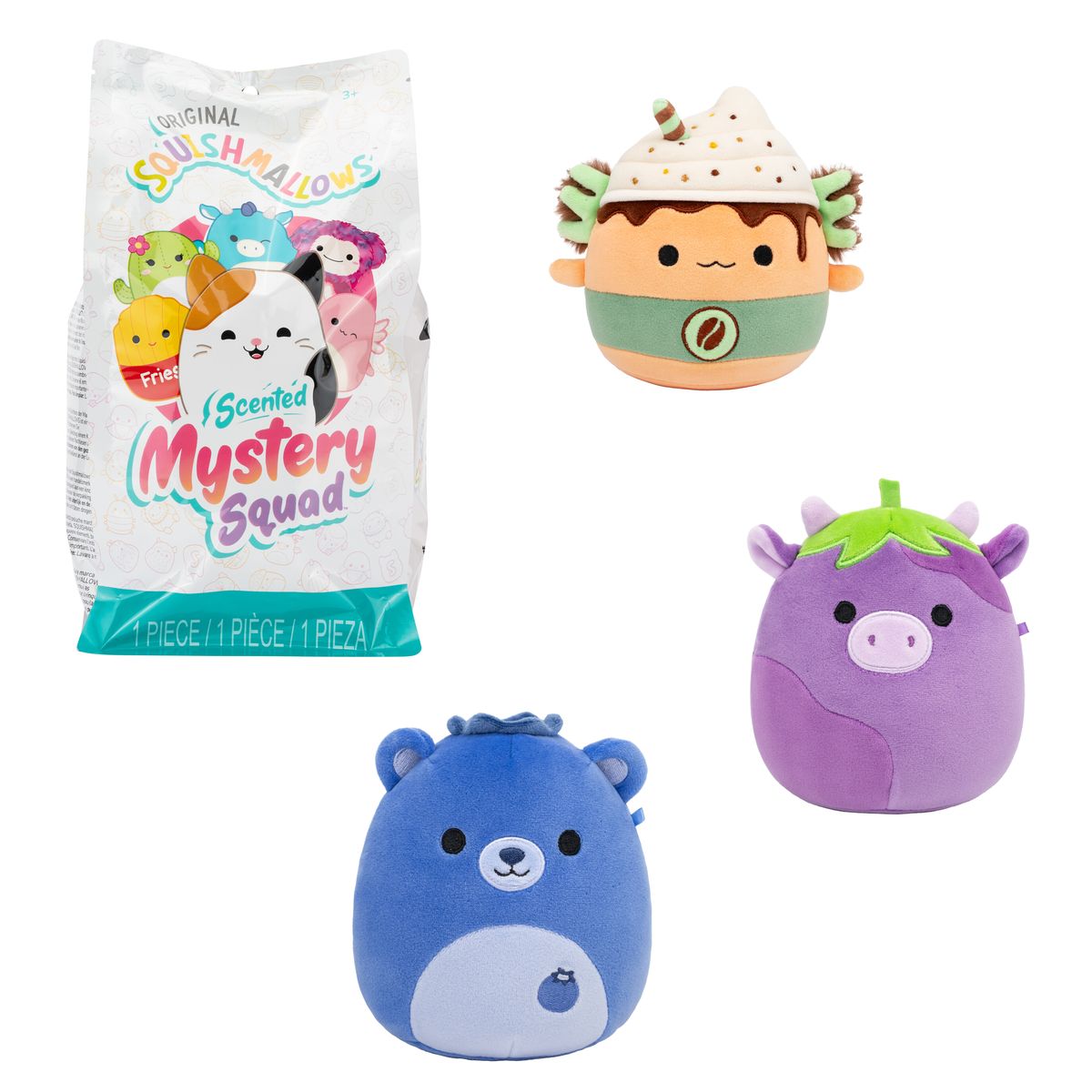 Jazwares - Squishmallows Plüsch Mystery Squad