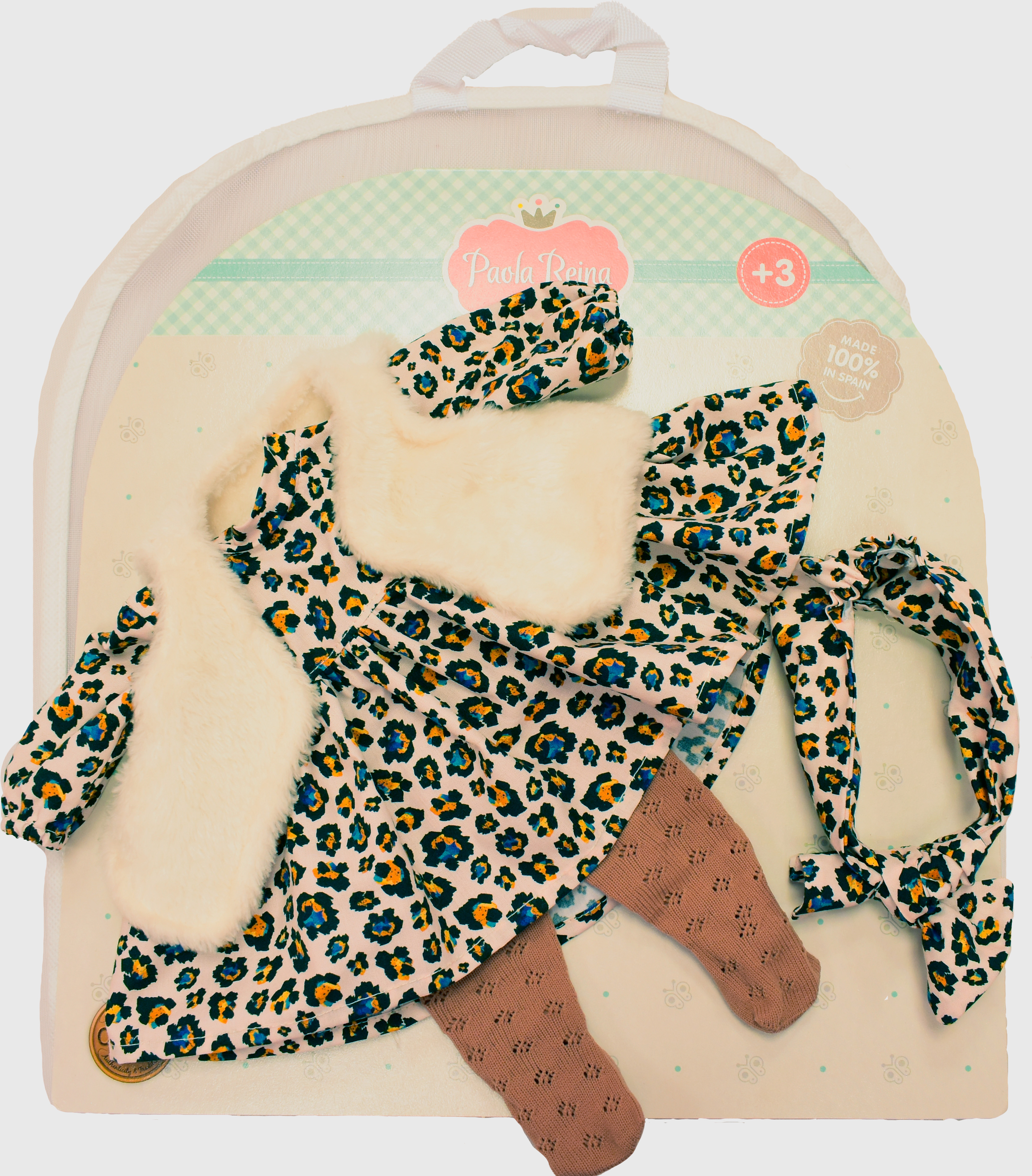 Paola Reina - Kleidungsset für Puppen 36cm Leo-Kleid