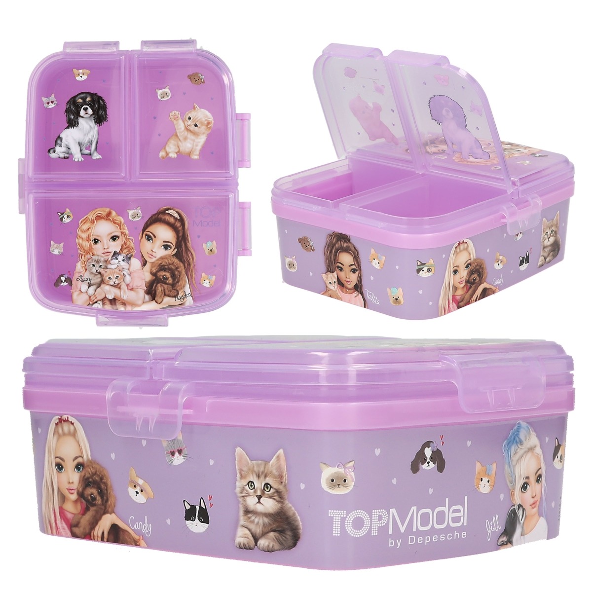 TOPModel - Lunchbox XL KITTY and DOGGY