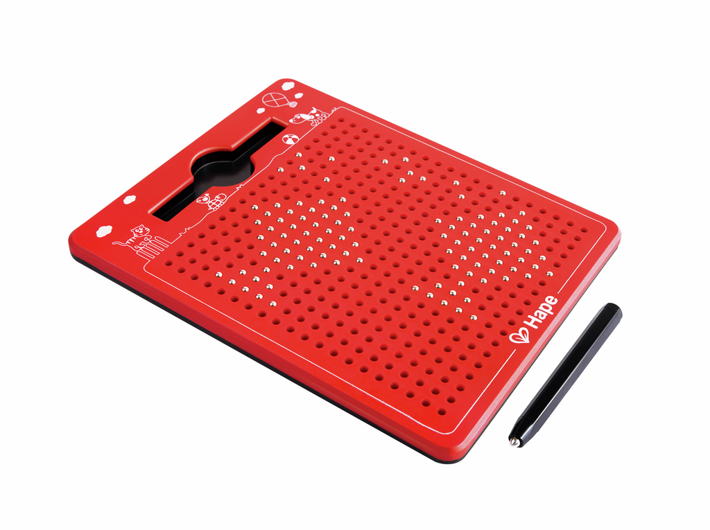 Hape - Magnetische Zeichentafel rot klein