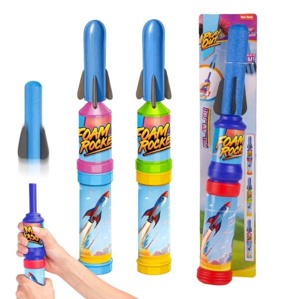 Toi-Toys - Schaumstoffrakete mit Shooter