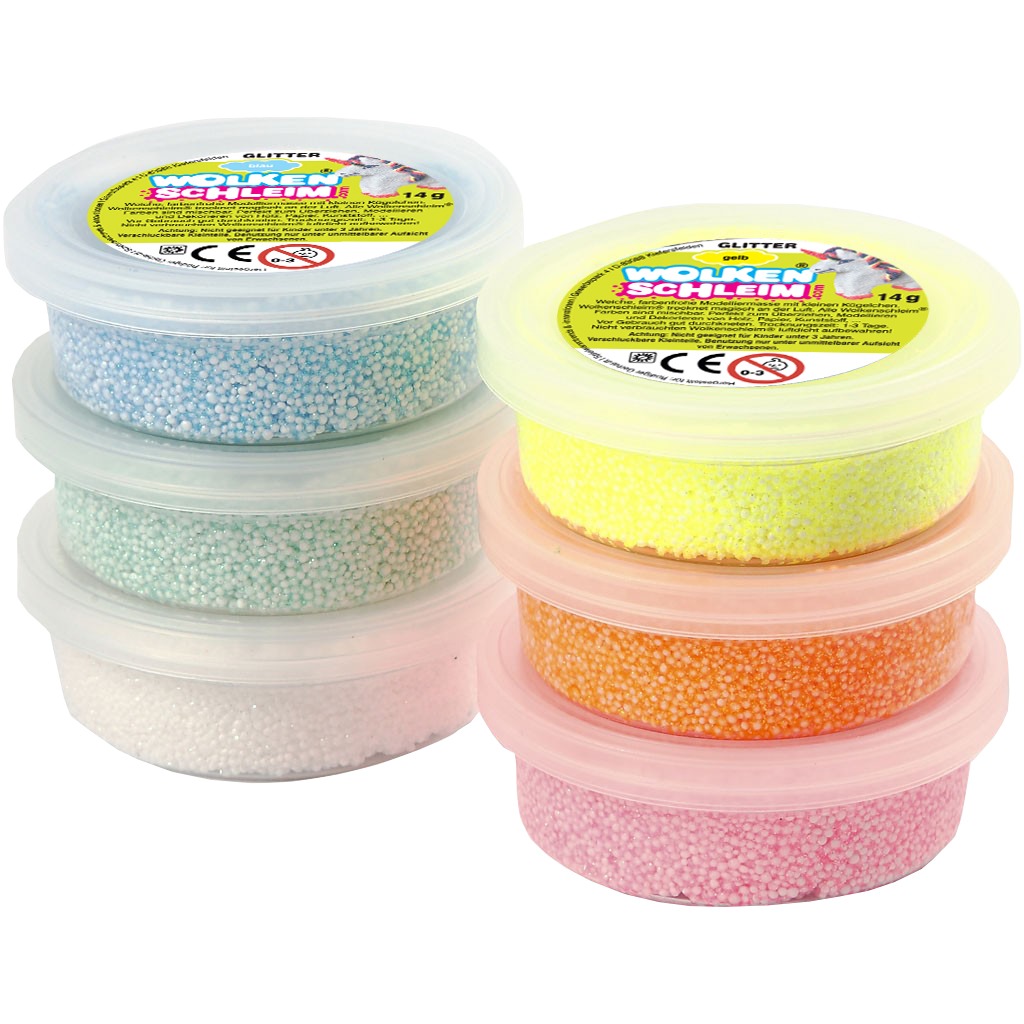 Fun Trading - Wolkenschleim Glitzer Set