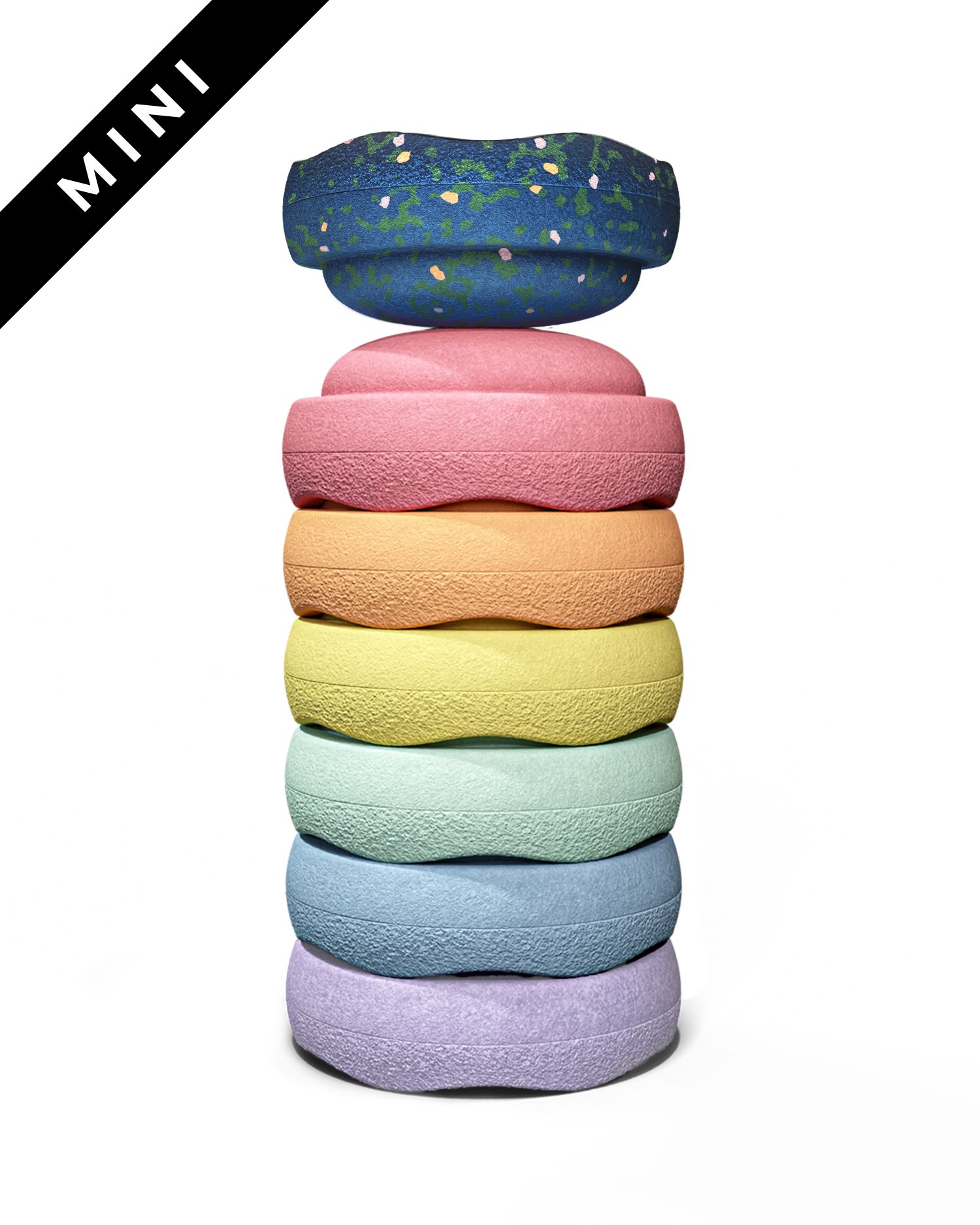 Stapelstein - Spring Special Mini Rainbow pastel