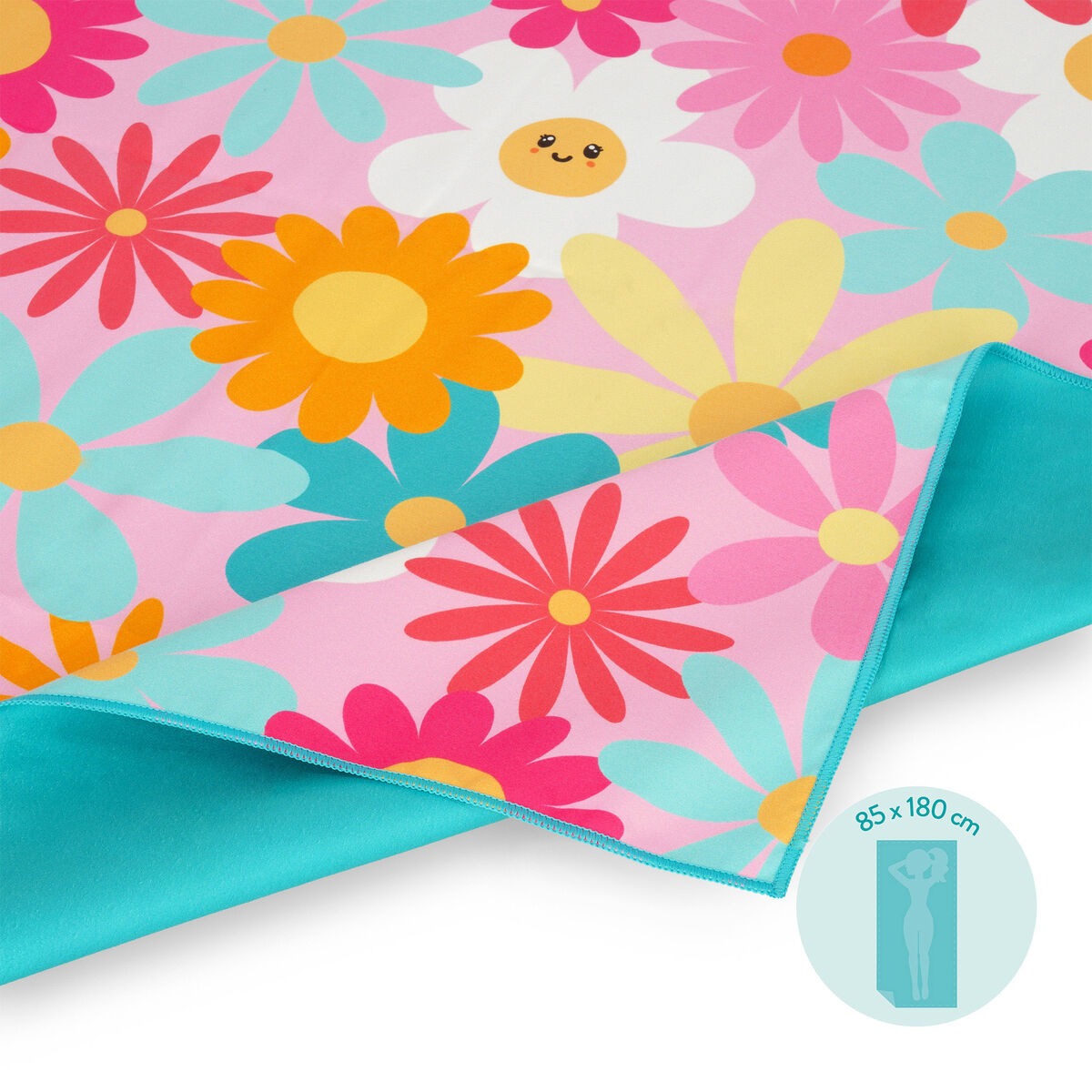 Legami - Handtuch aus Mikrofaser Daisy