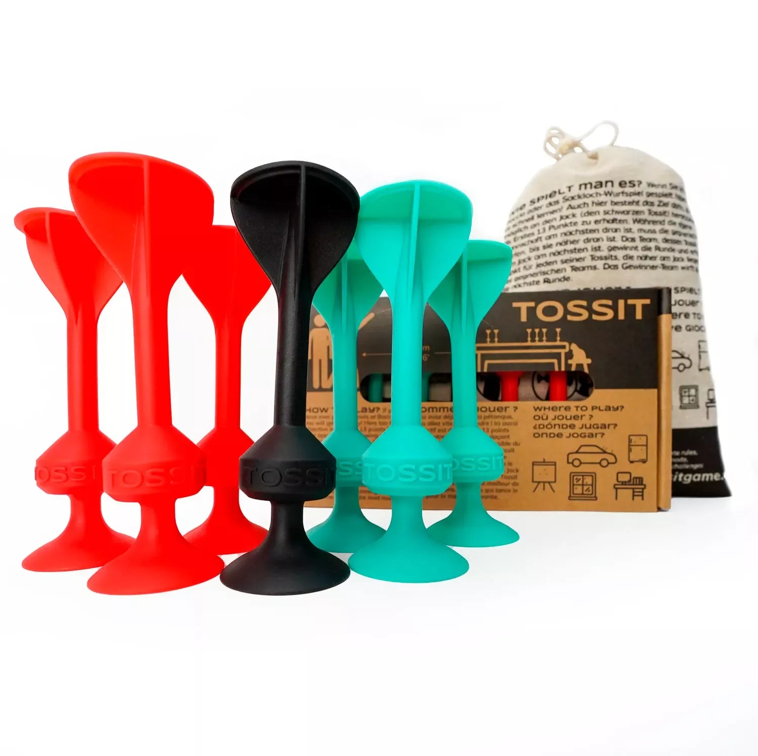 Tossit - Original Starter Pack rot/türkis