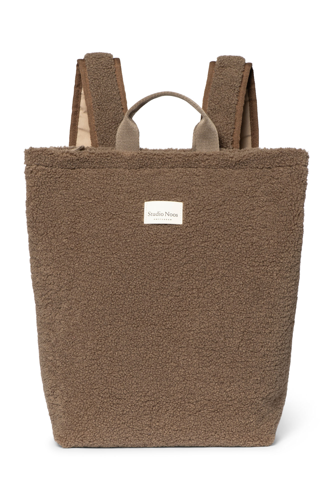 Studio Noos - Rucksack Brown Teddy Maxi