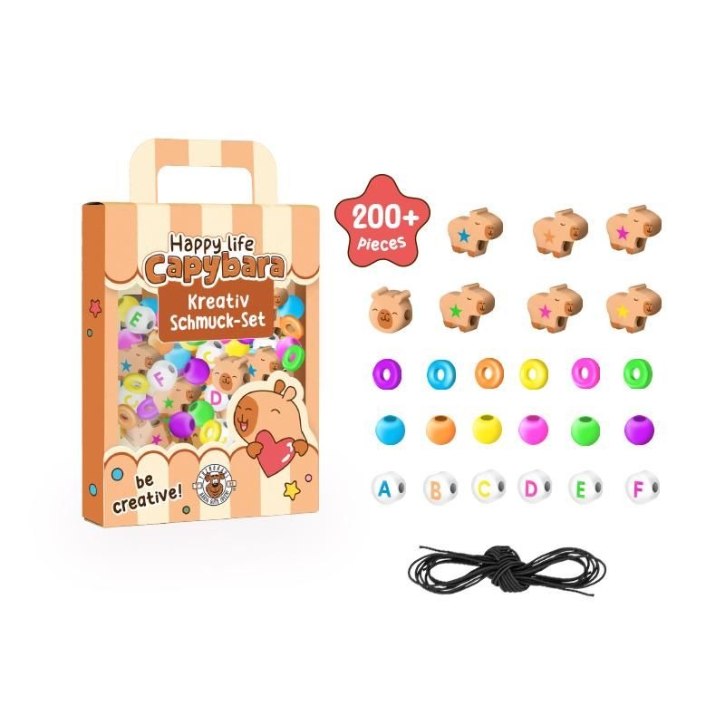 Trendhaus -  Happy Life Capybara Kreativ-Schmuckset Trendhaus -  Happy Life Capybara Kreativ-Schmuckset