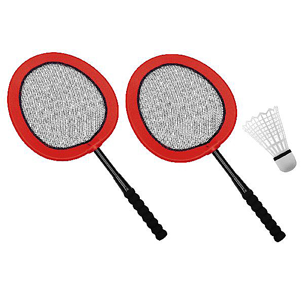 Eduplay - Mega Badminton Set mit XXL Badmintonball rot