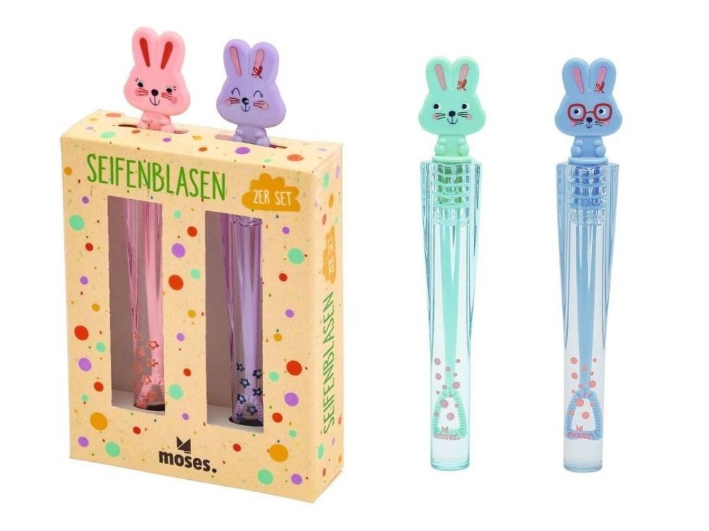 moses - Seifenblasen Hasenspaß 2er Set