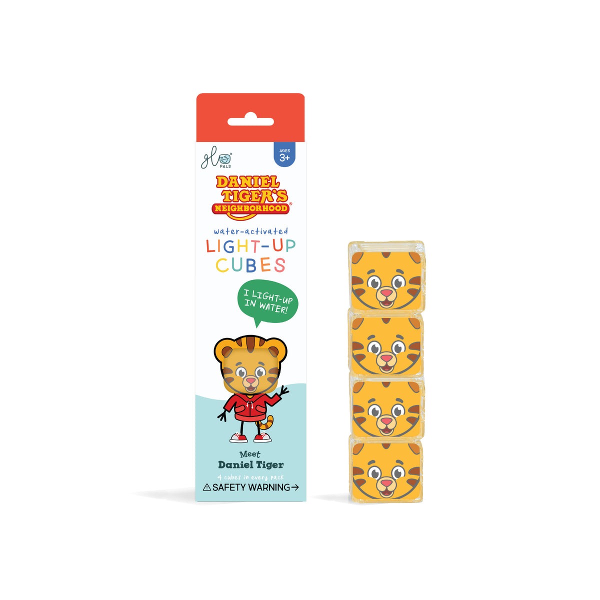 Glo Pals - Badespielzeug Cubes Daniel Tiger