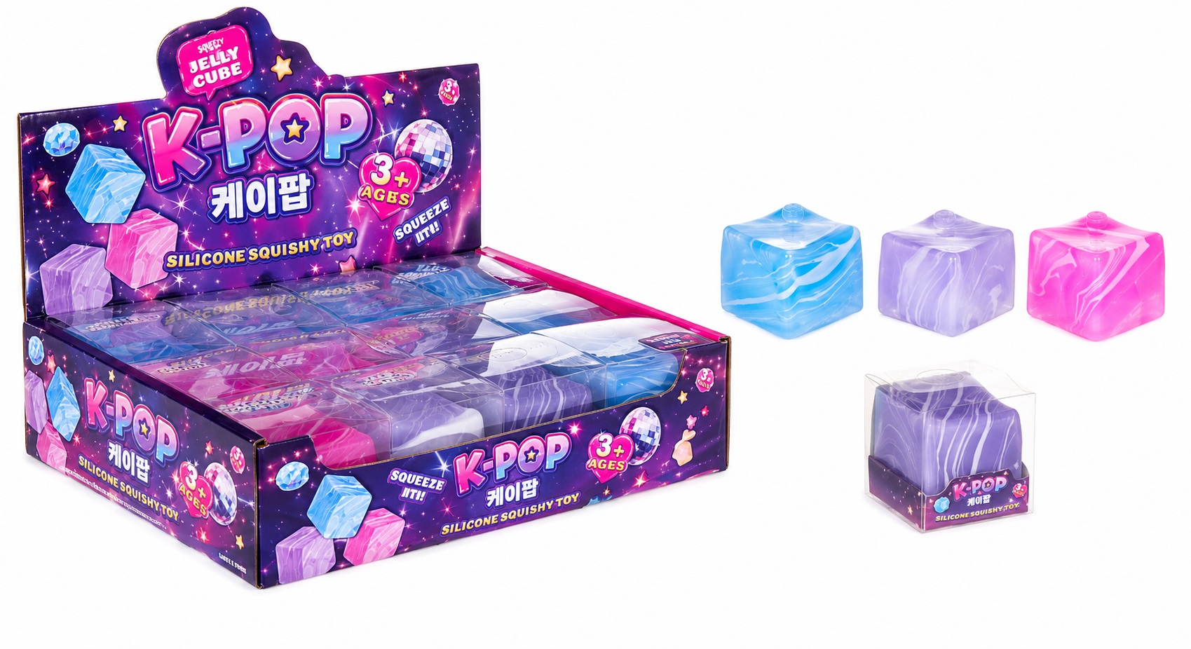 Triton-X - Maltose Marble Cube KPOP 5cm