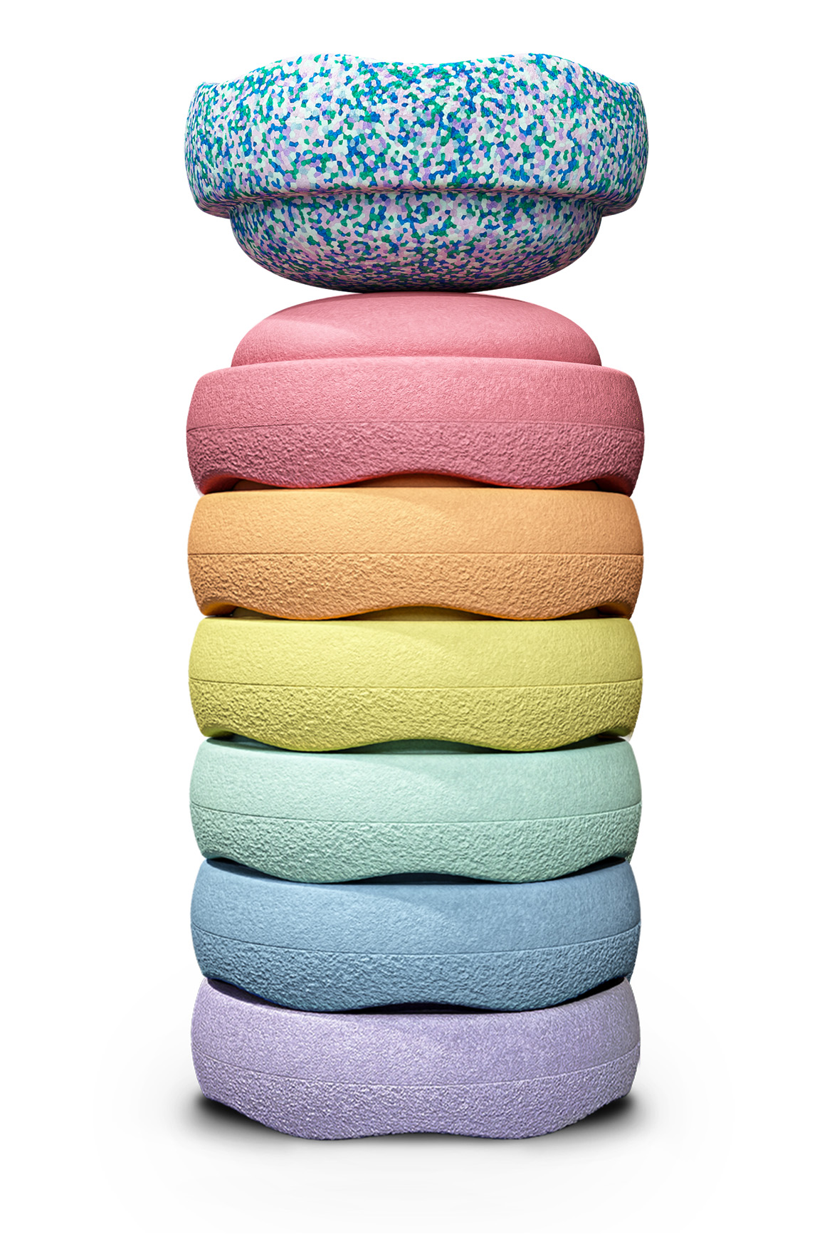 Stapelstein - Rainbow Set SUPER COOL pastel