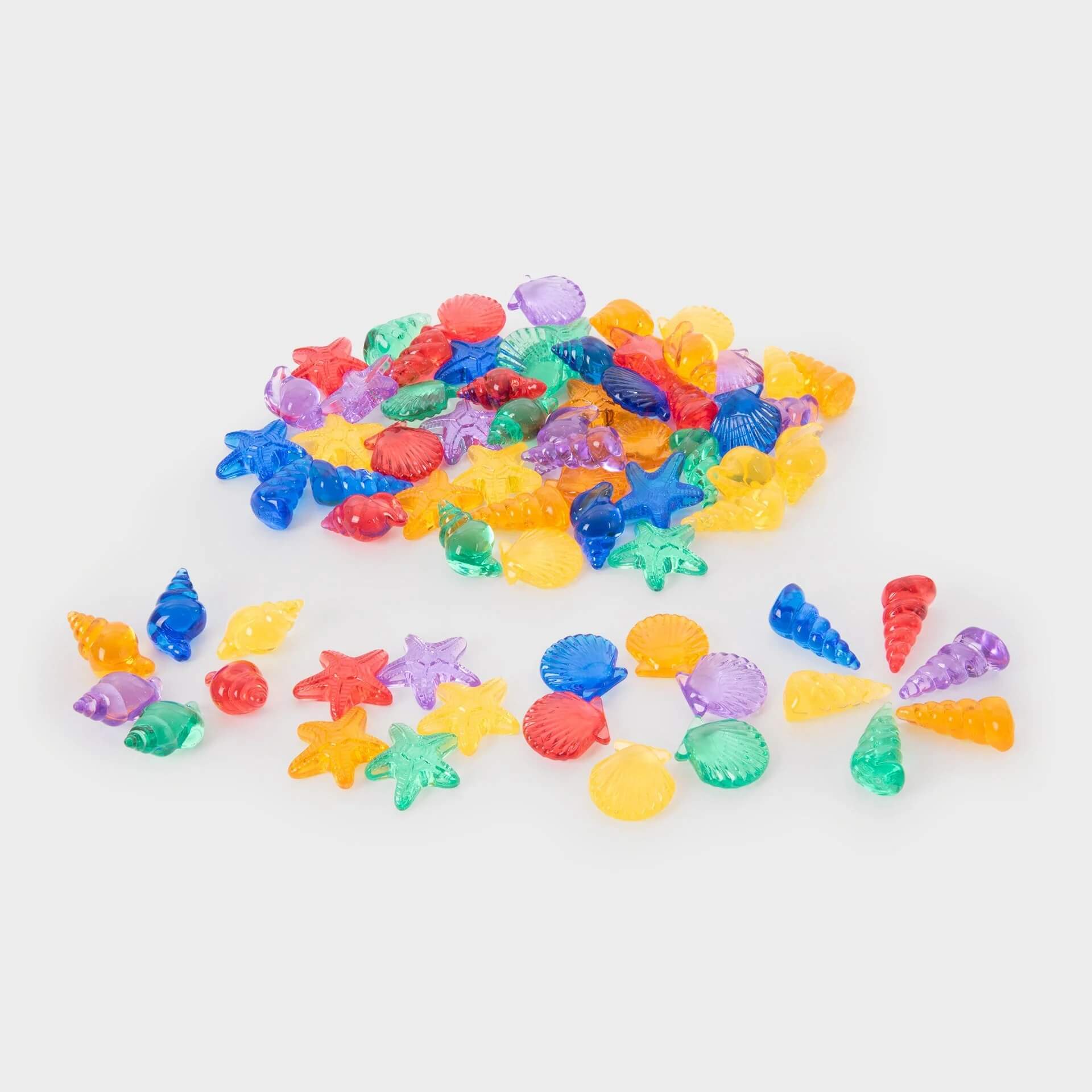 tickit - Transparente Muscheln 72stk