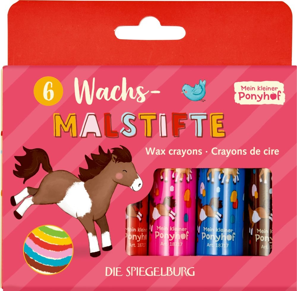 Spiegelburg - Mein kl. Ponyhof Wachsmalstifte