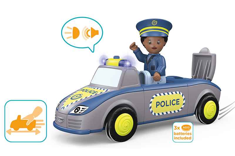 Toddys - Spielauto mit Figur "Tom Trusty"