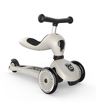 Scoot & Ride - Laufrad/Scooter Highwaykick 1 ash