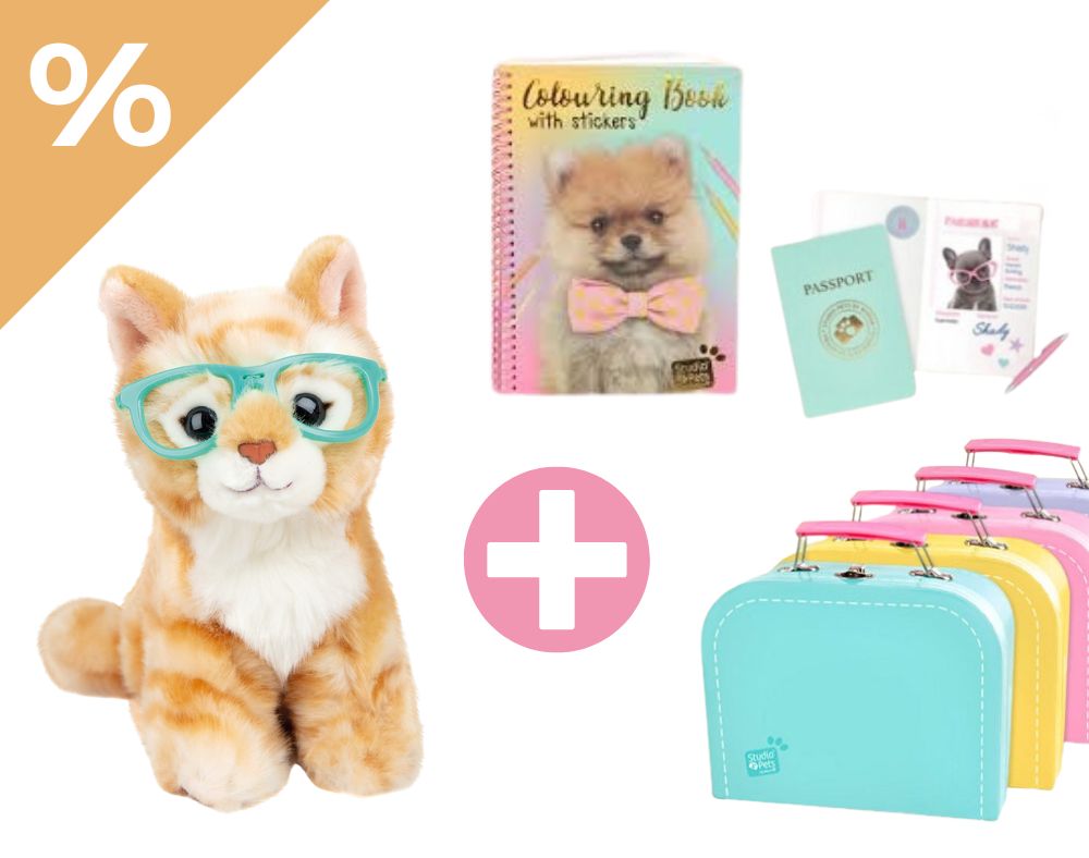 Dream Deals - Studio Pets: Kuscheltier "Rayben" 16 cm