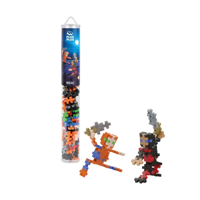 PLUS PLUS - Mini-Bausteine Ninja 100 Teile