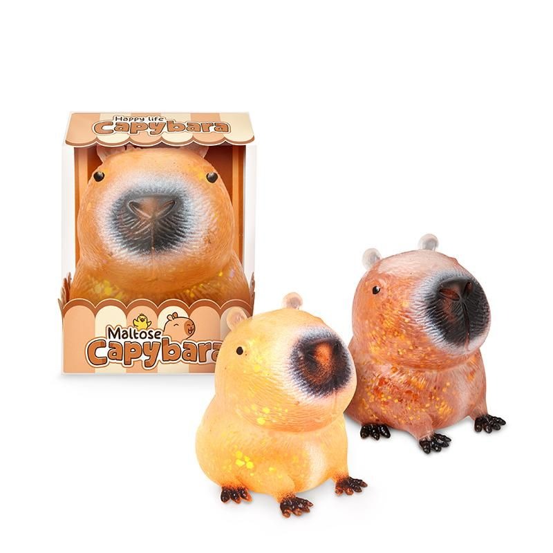 Trendhaus -  Happy Life Glitzer-Maltose-Capybara Trendhaus -  Happy Life Glitzer-Maltose-Capybara