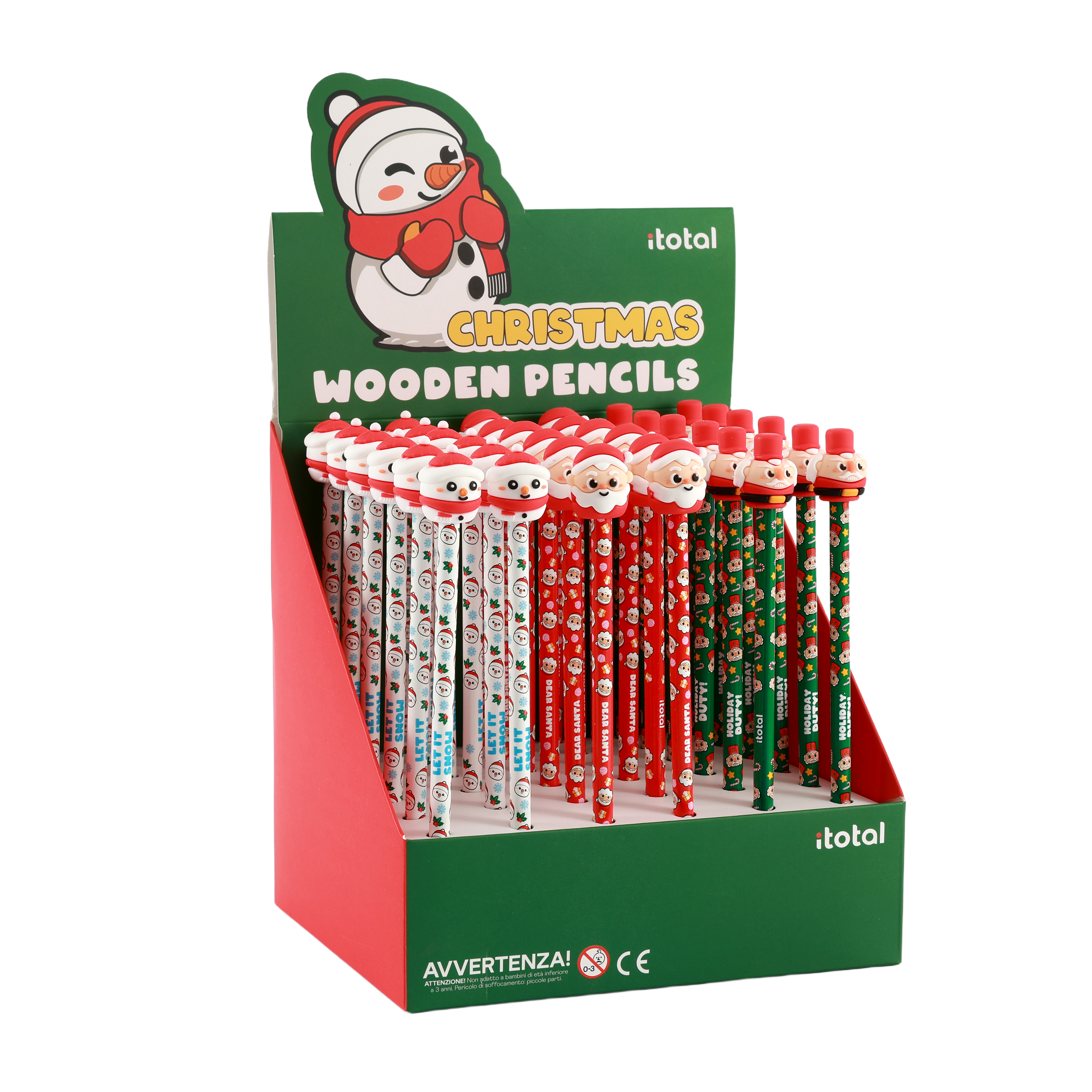 itotal - 3D Bleistift Weihnachten