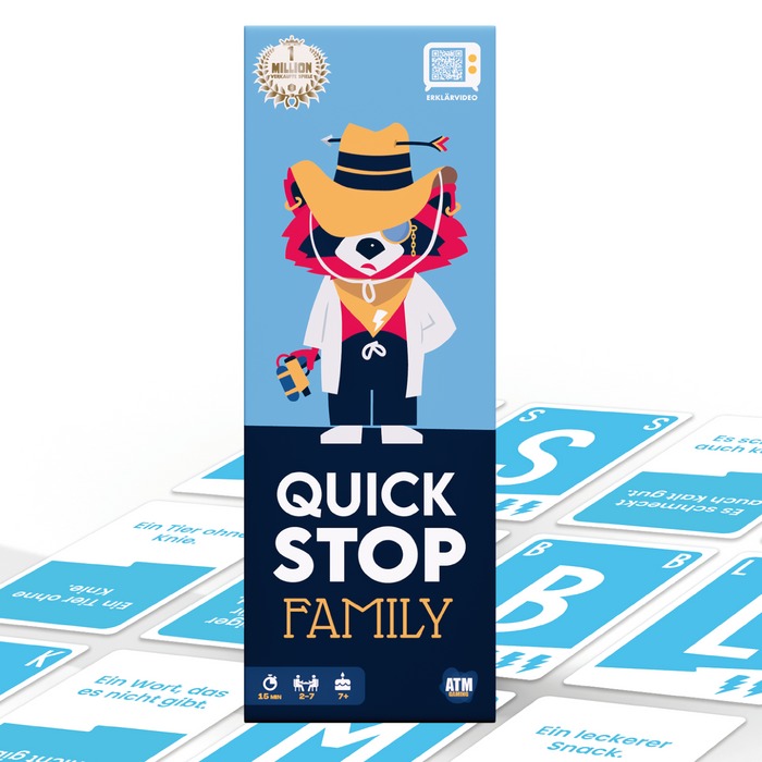 ATM Gaming - QuickStop: Das Buchstaben-Duell Family Edition