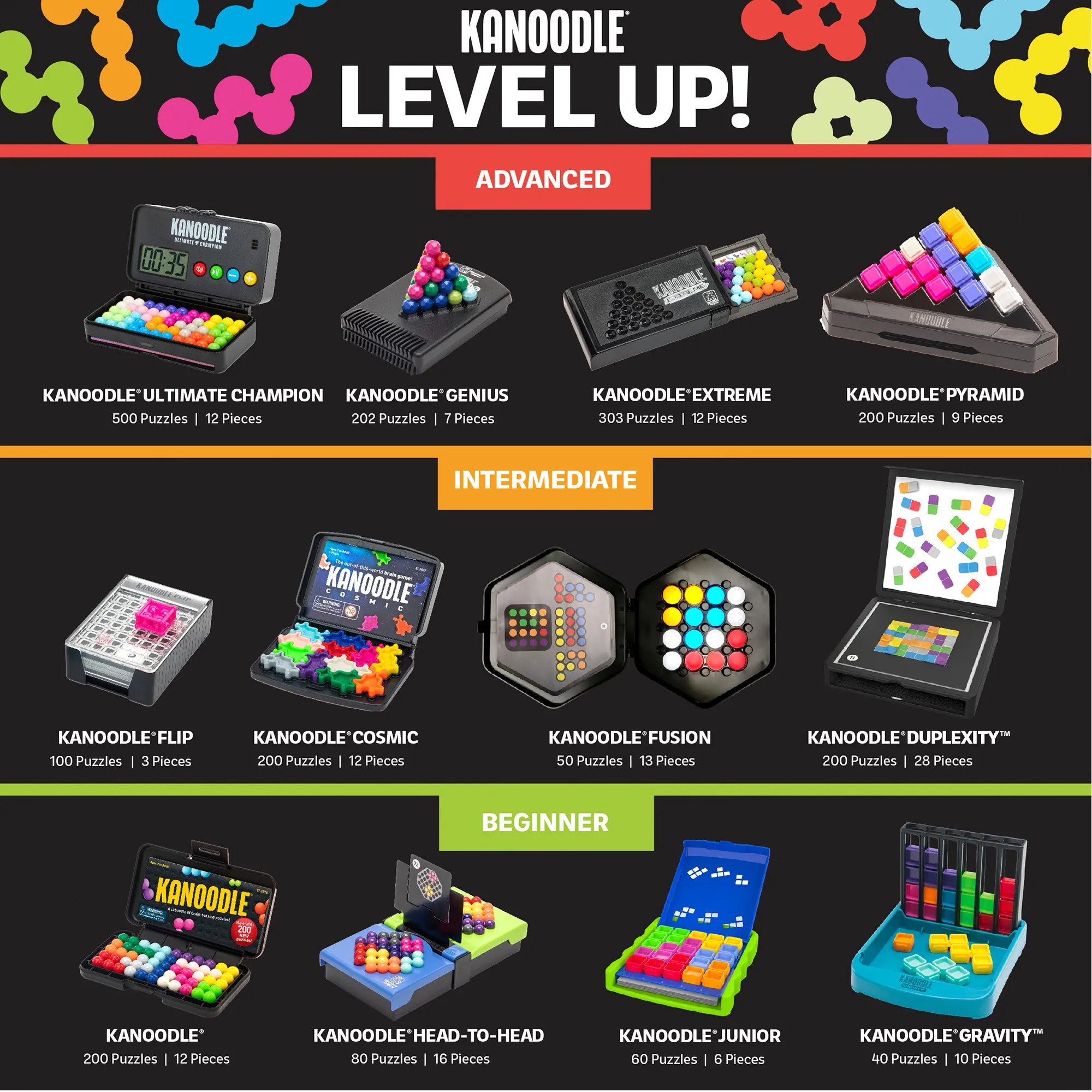 Educational Insighs - Spiel Kanoodle Gravity