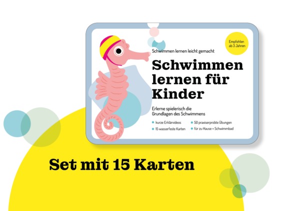 Spaß im Wasser - Schwimmkarten-Set 15 St.
