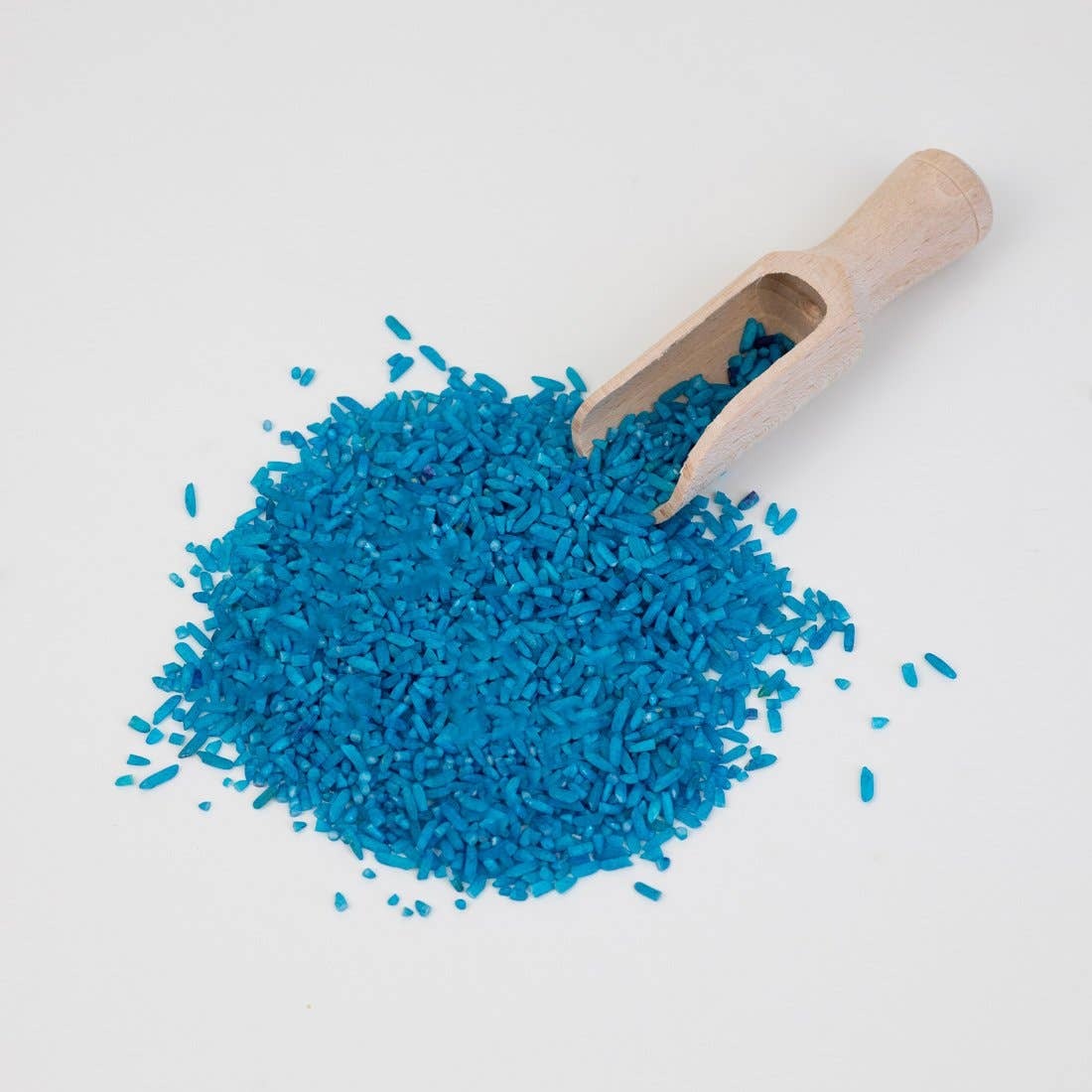 Leukmetletters - Sensorikspielzeug Play Rice 250g Turquoise