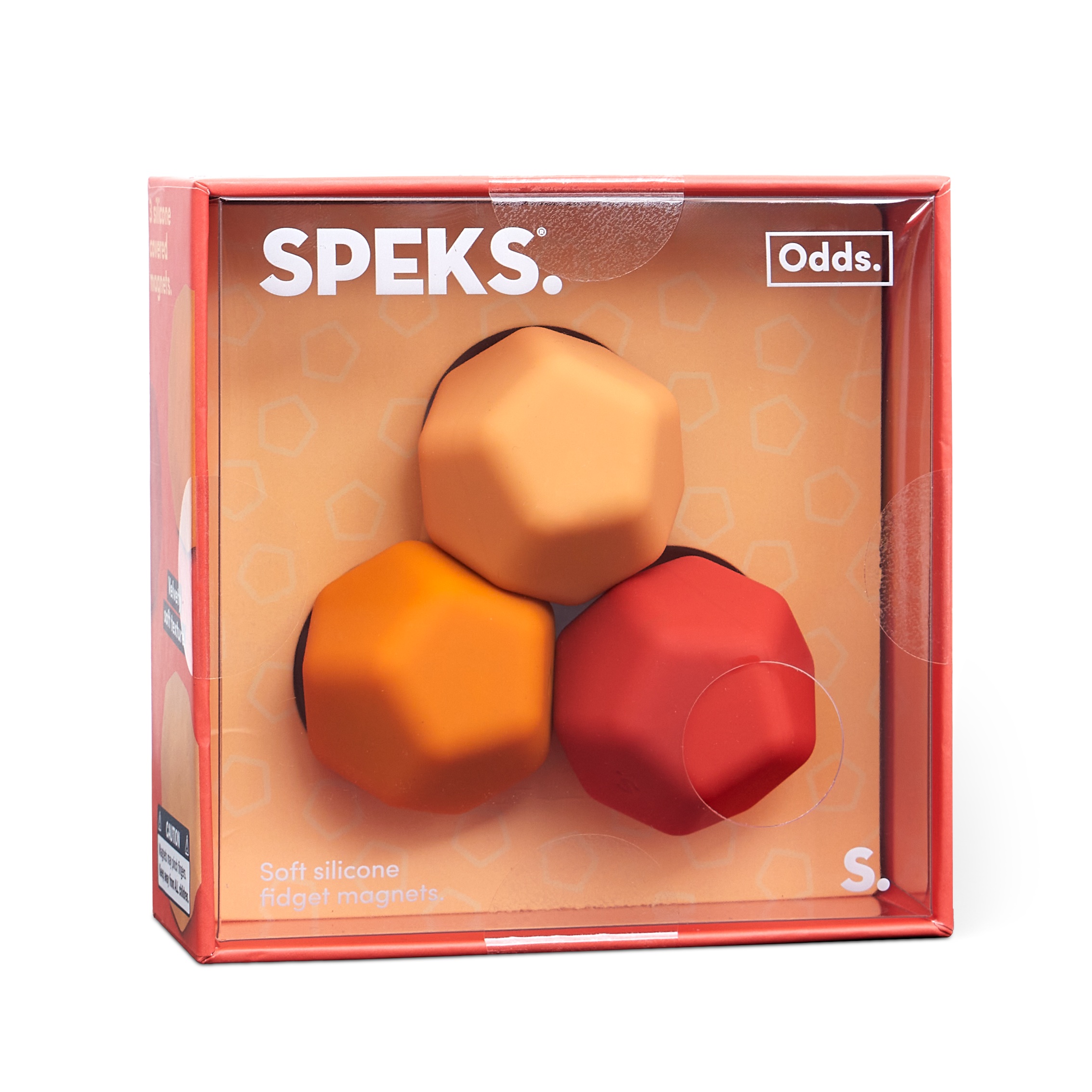 SPEKS - Magnete Silikon Odds Orange