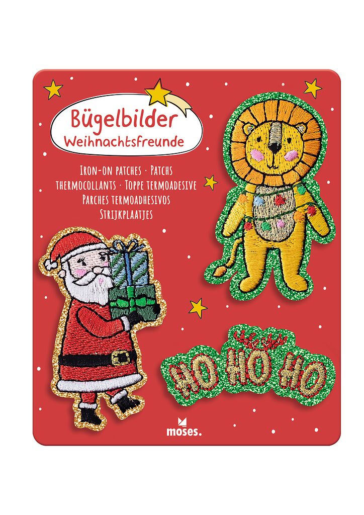 moses - Bügelbilder Weihnachtsfreunde 3er Set moses - Bügelbilder Weihnachtsfreunde 3er Set