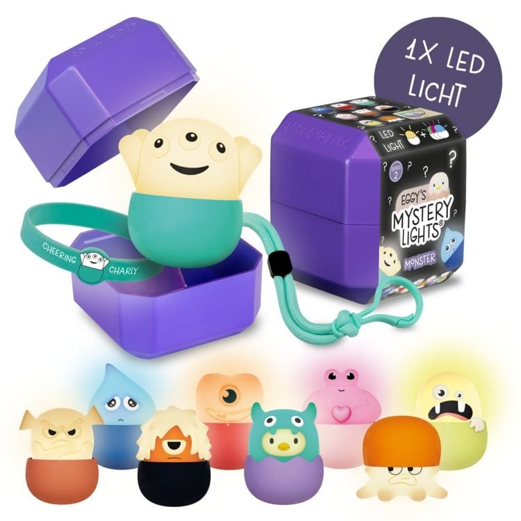 Mega Light - Mystery Lights: Mini Licht Monster im Blind Box