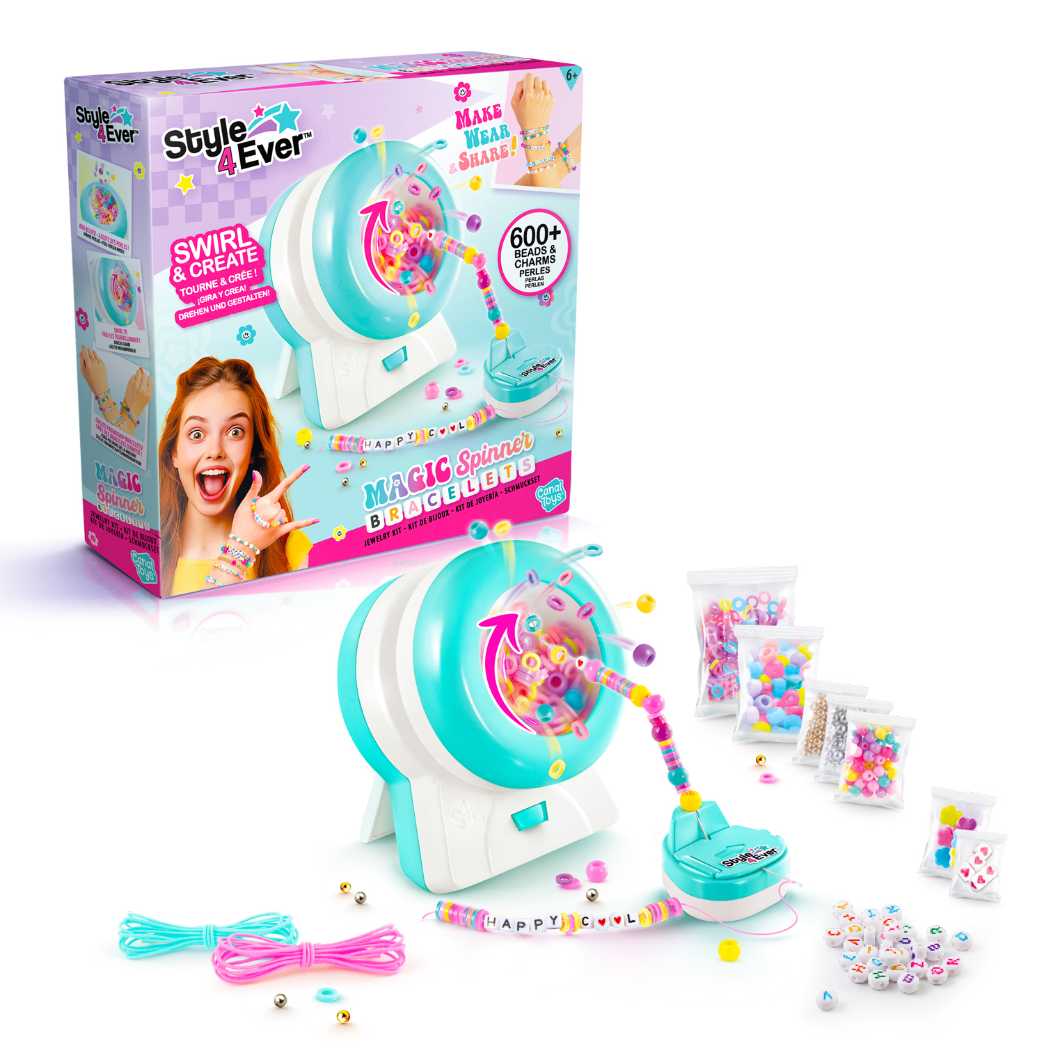 Canal Toys - Style 4 Ever: Magic Spinner Bracelets Set