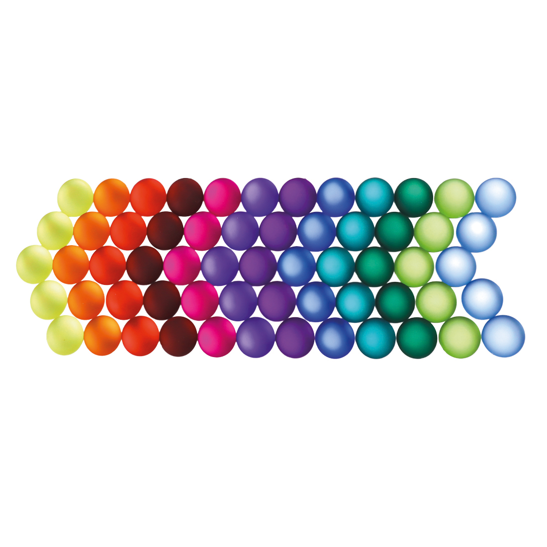 Bauspiel - Matte Funkelsteine