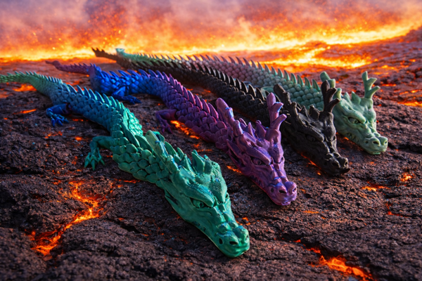 Triton-X - Fidget: Magic MEGA Dragon Granitox Rex