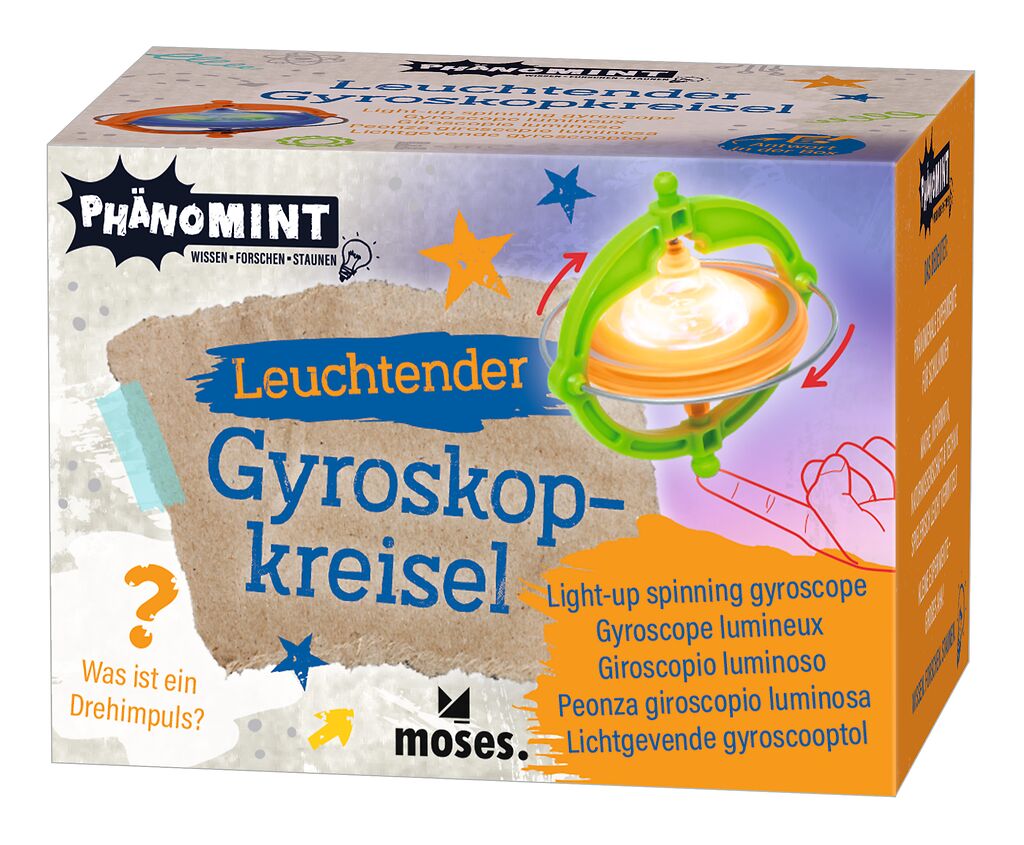 moses - PhänoMINT Leuchtender Gyroskopkreisel