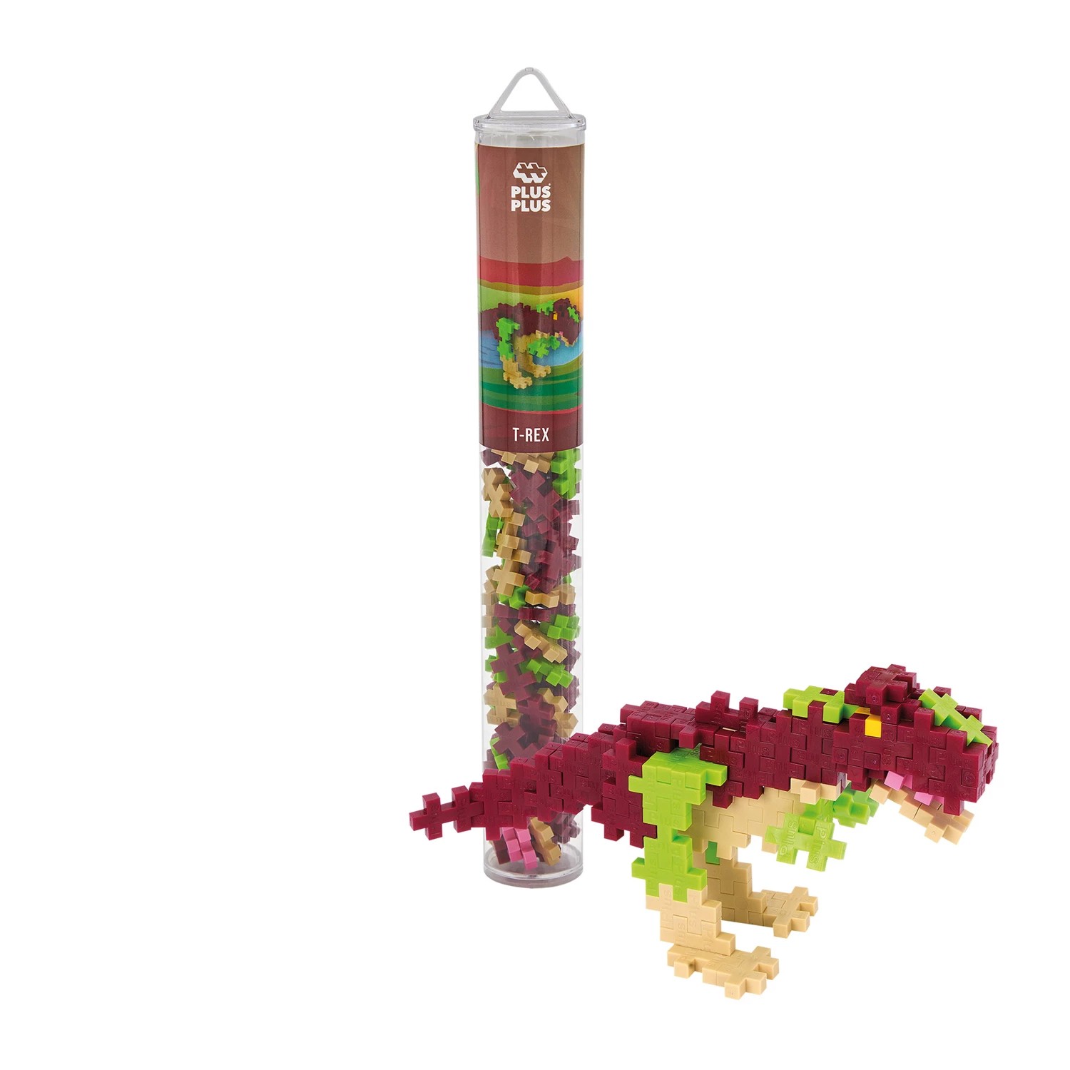 PLUS PLUS - Kreativ Bausteine 100 Stück T-Rex