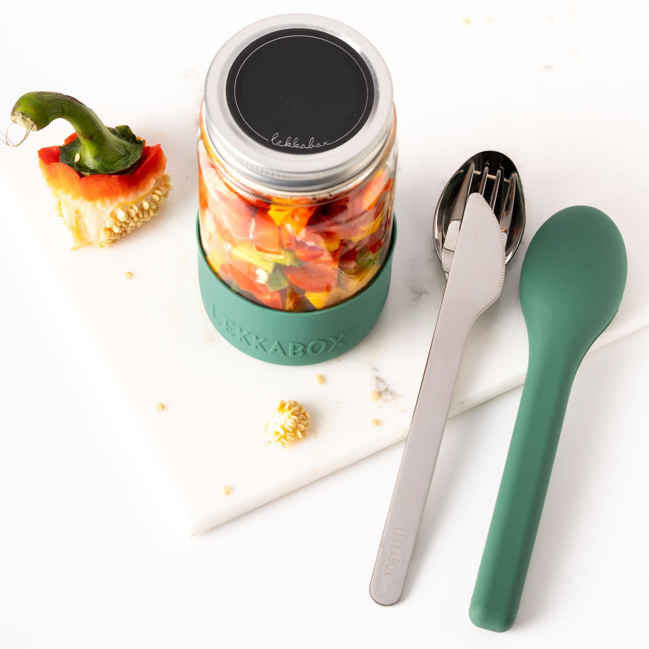 LEKKABOX - Meal Prep Glas Forest 500ml