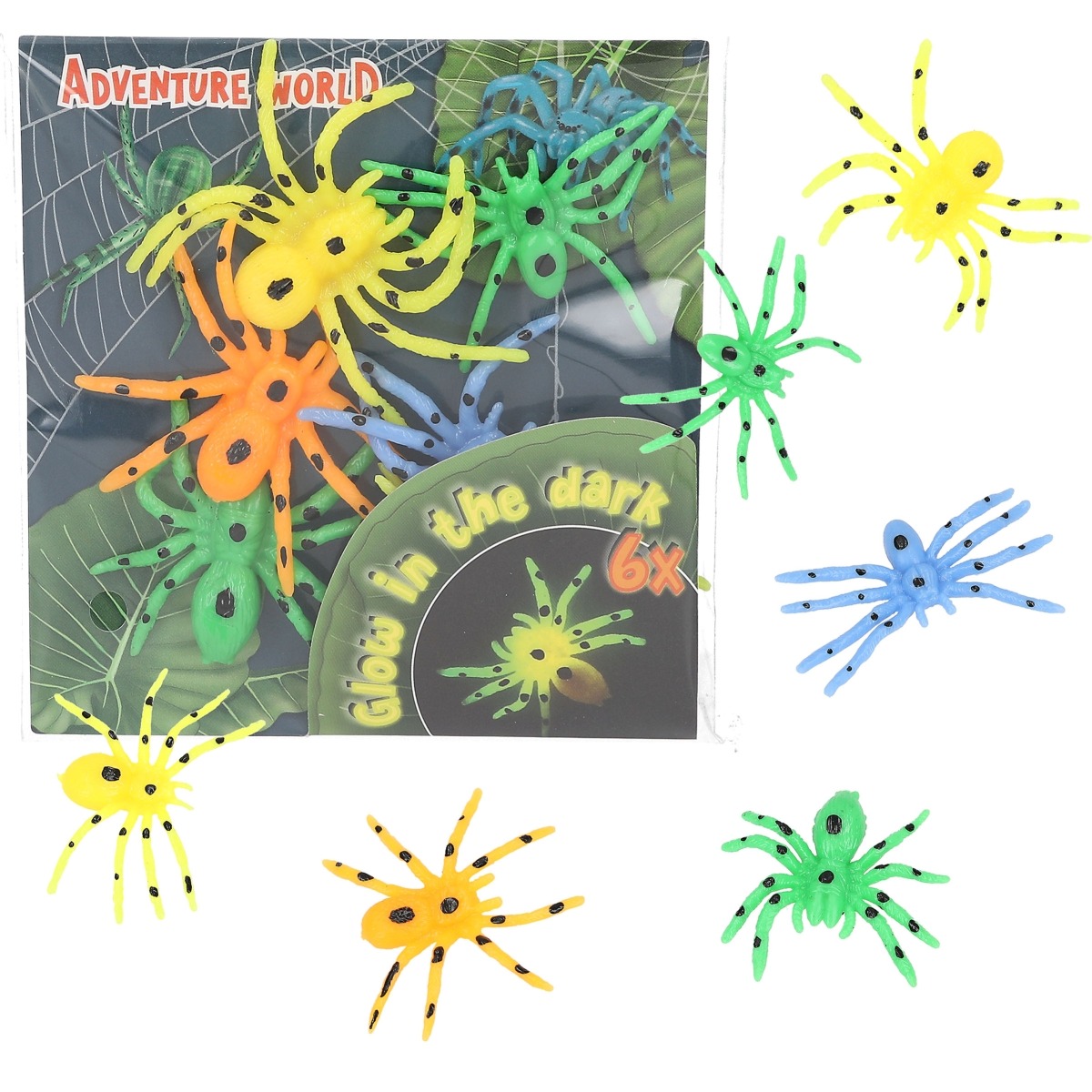 DINO WORLD - Glow in the Dark Spinnen DINO WORLD - Glow in the Dark Spinnen