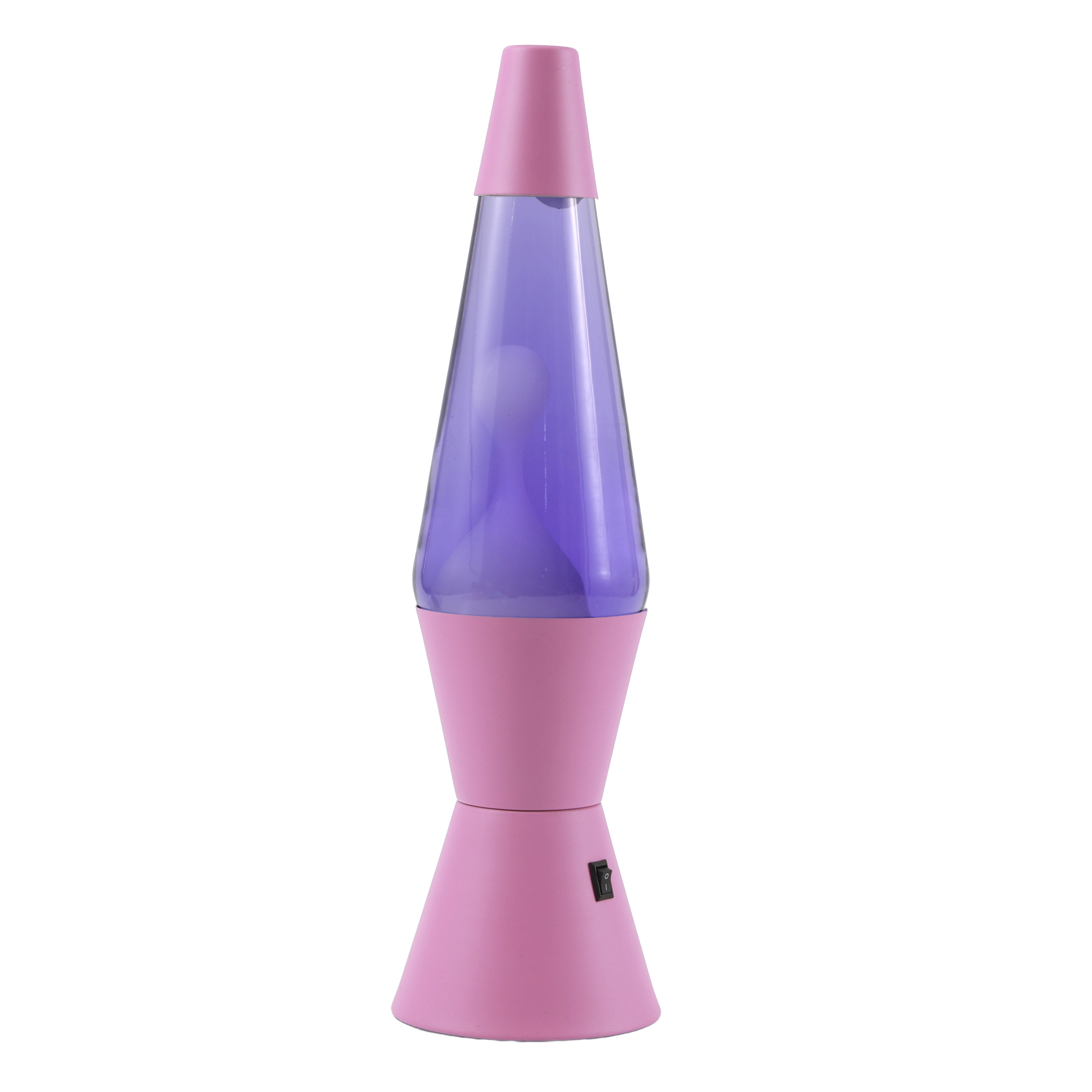 itotal - Lavalampe LED  Spaceship violett/violett/weiß
