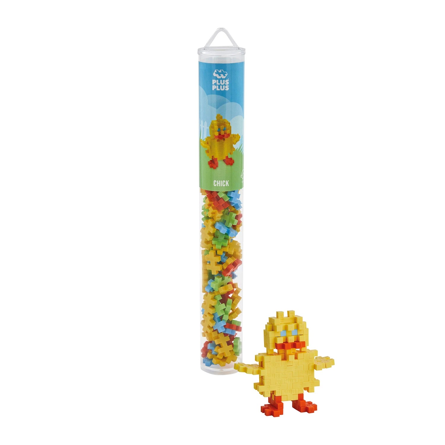 PLUS PLUS - Kreativ Bausteine 100 Stück Küken