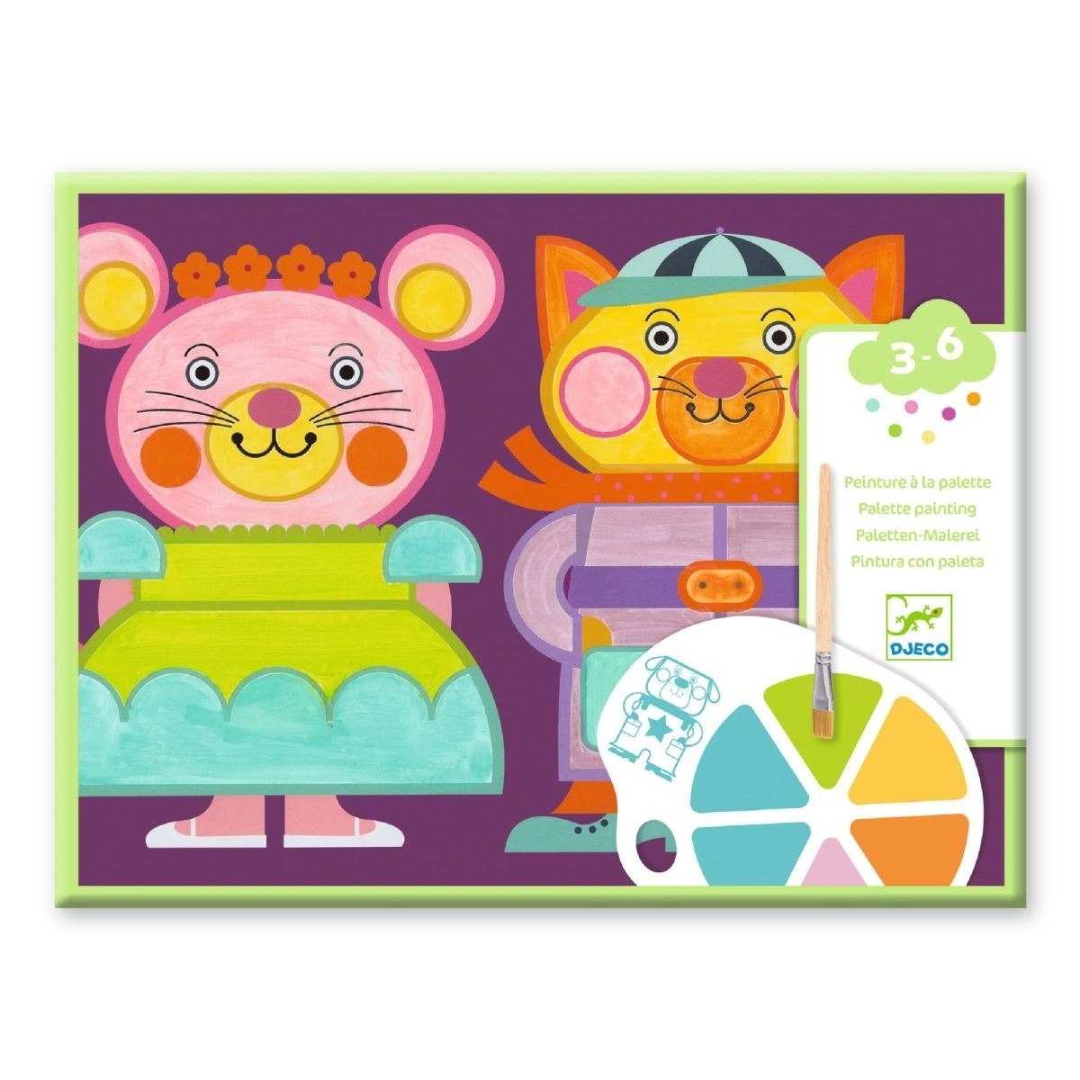 Djeco - Malset 3-6: Tiere