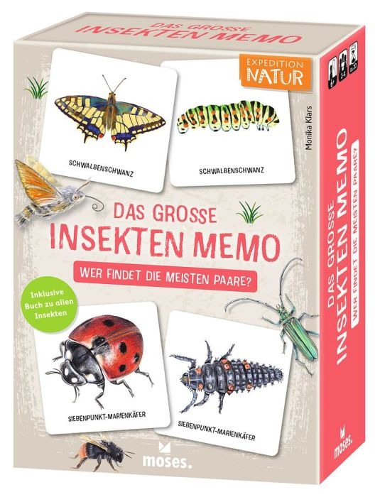 moses - Expedition Natur: Das große Insekten Memo
