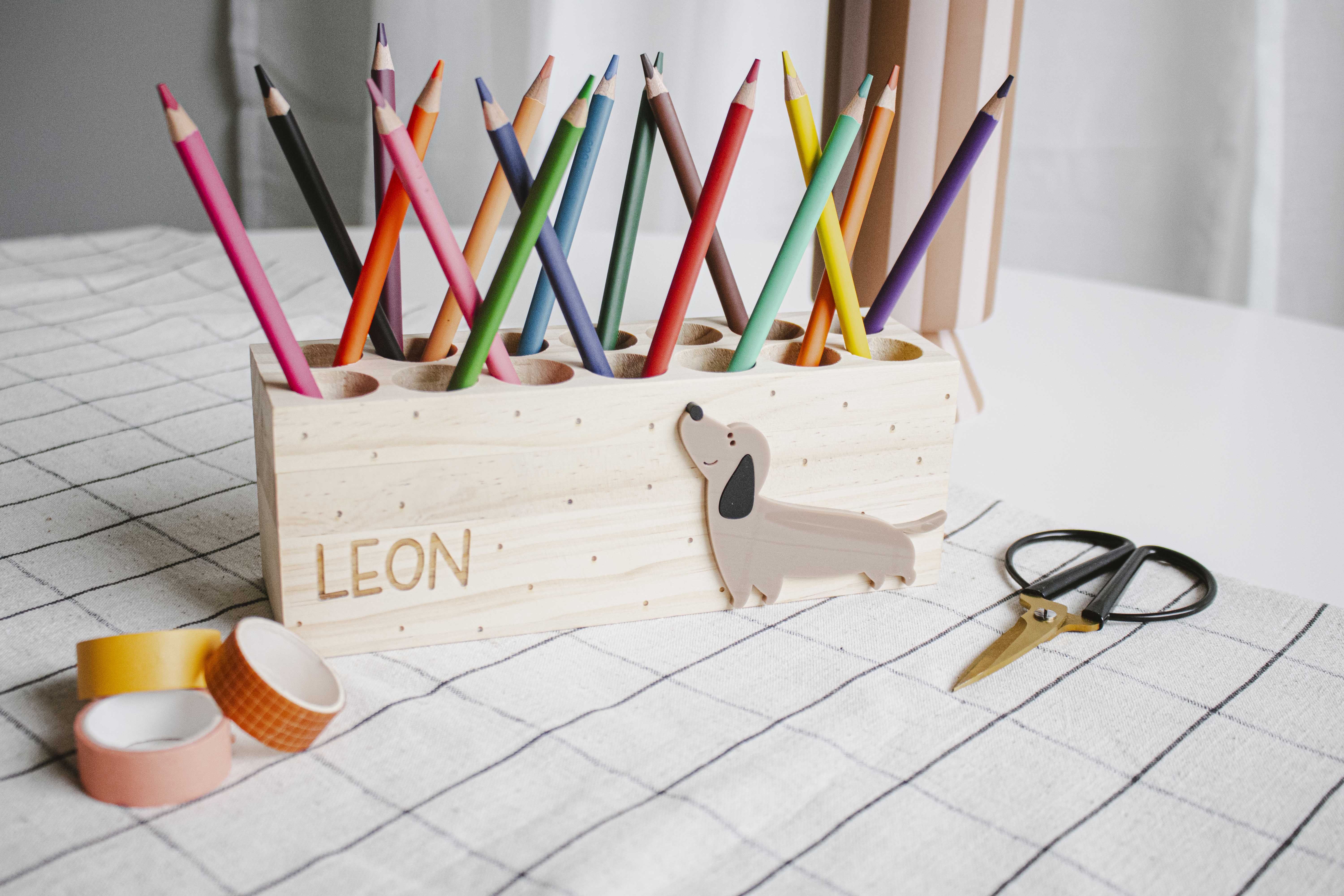 Invy Design - Schreibtisch-Organizer "Dackel"