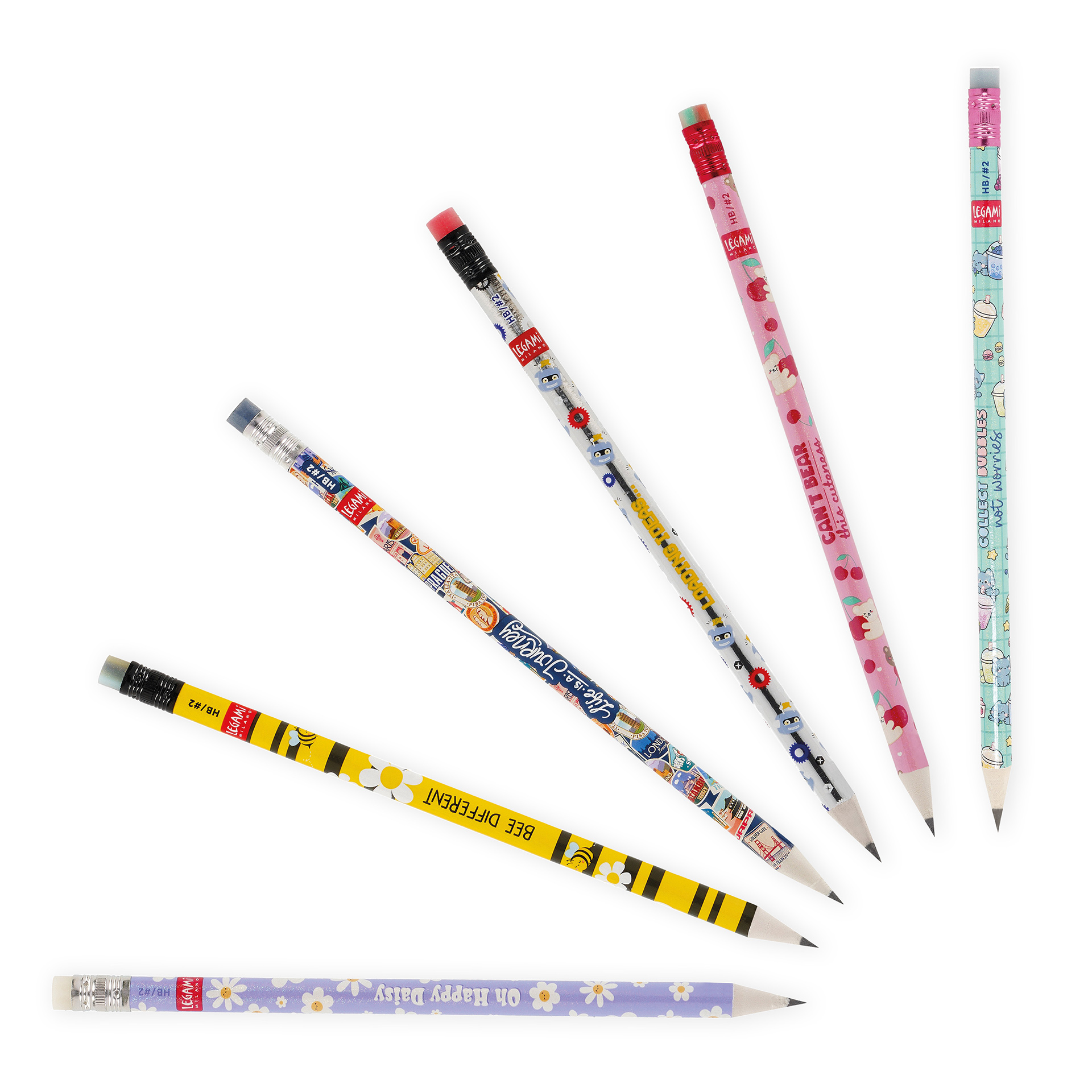 Legami - Bleistift aus Recyclingpapier Kitty