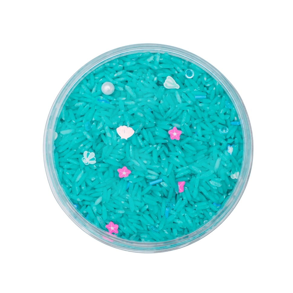 Leukmetletters - Sensorikspielzeug Play Rice 400g Meeresmischung