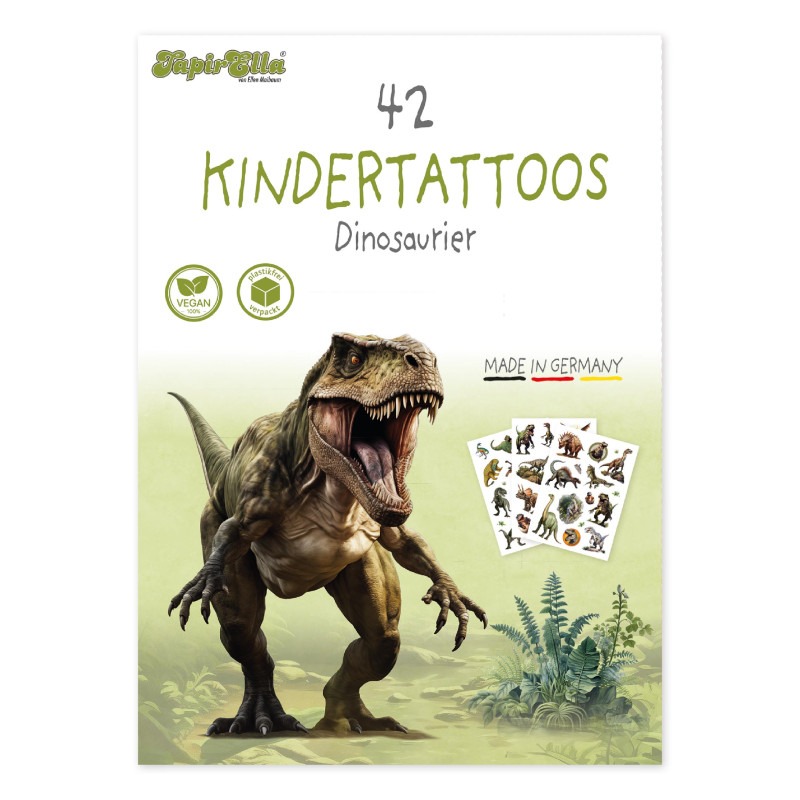 TapirElla - Tattoo-Set Dino